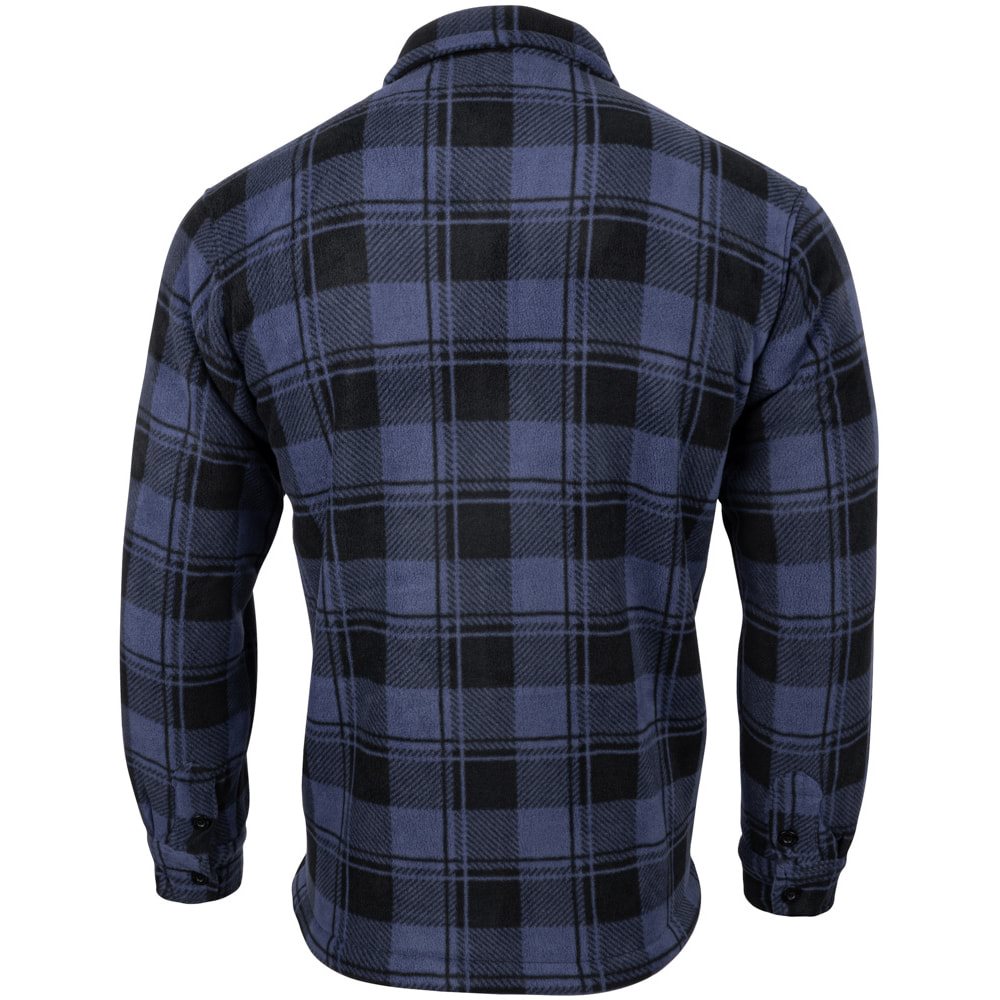 Camisa TUNDRA acolchada de cuadros con forro polar y 4 bolsillos