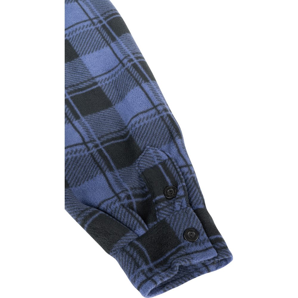 Camisa TUNDRA acolchada de cuadros con forro polar y 4 bolsillos