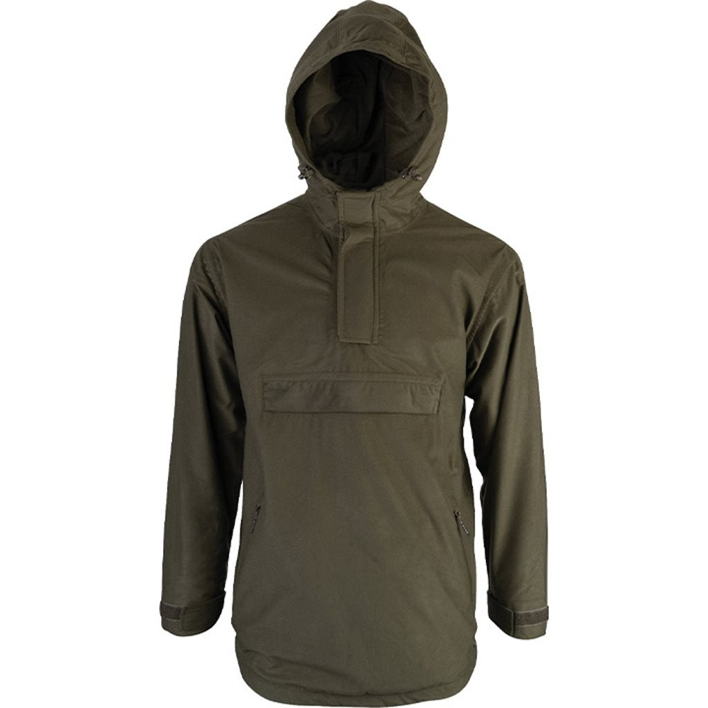 Chaqueta GALBRAITH SMOCK impermeable verde con capucha y bolsillos