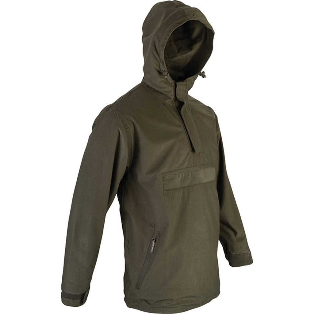 Chaqueta GALBRAITH SMOCK impermeable verde con capucha y bolsillos