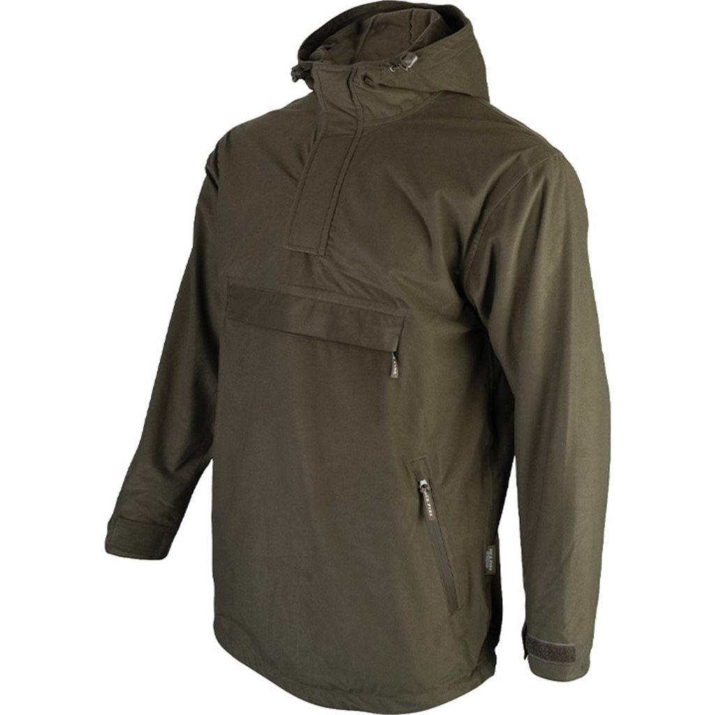 Chaqueta GALBRAITH SMOCK impermeable verde con capucha y bolsillos