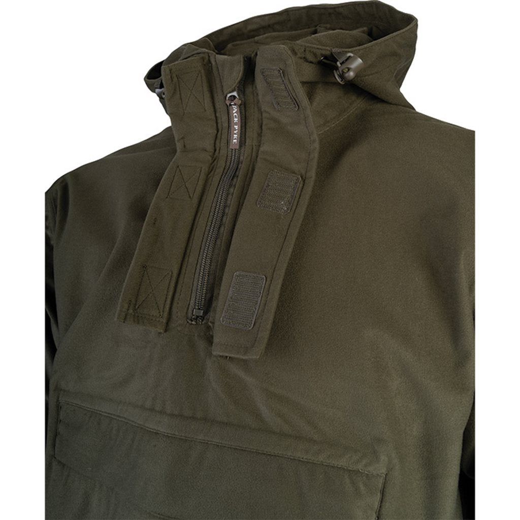 Chaqueta GALBRAITH SMOCK impermeable verde con capucha y bolsillos