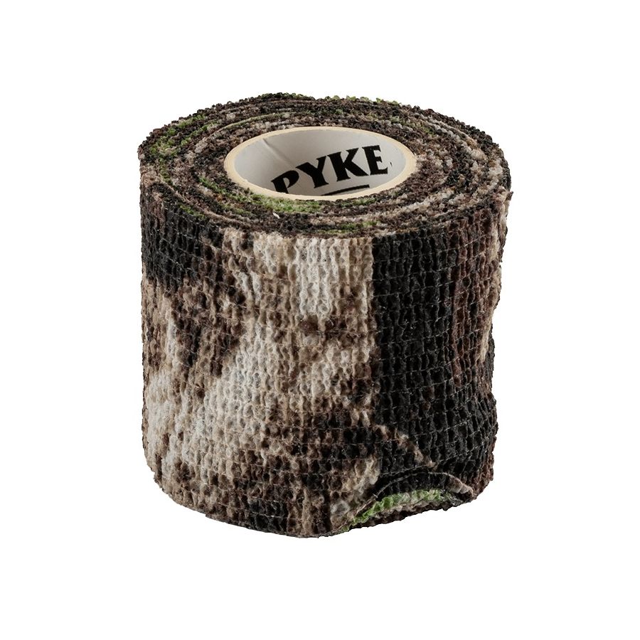 Cinta de camuflaje 3D STEALTH en patrón bosque, reutilizable, aprox. 4,5 m