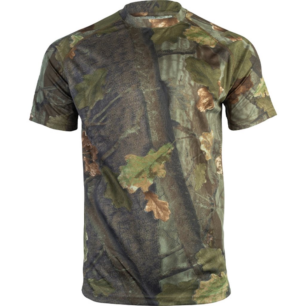 Camiseta de manga corta QUICK WICK con camuflaje EVO
