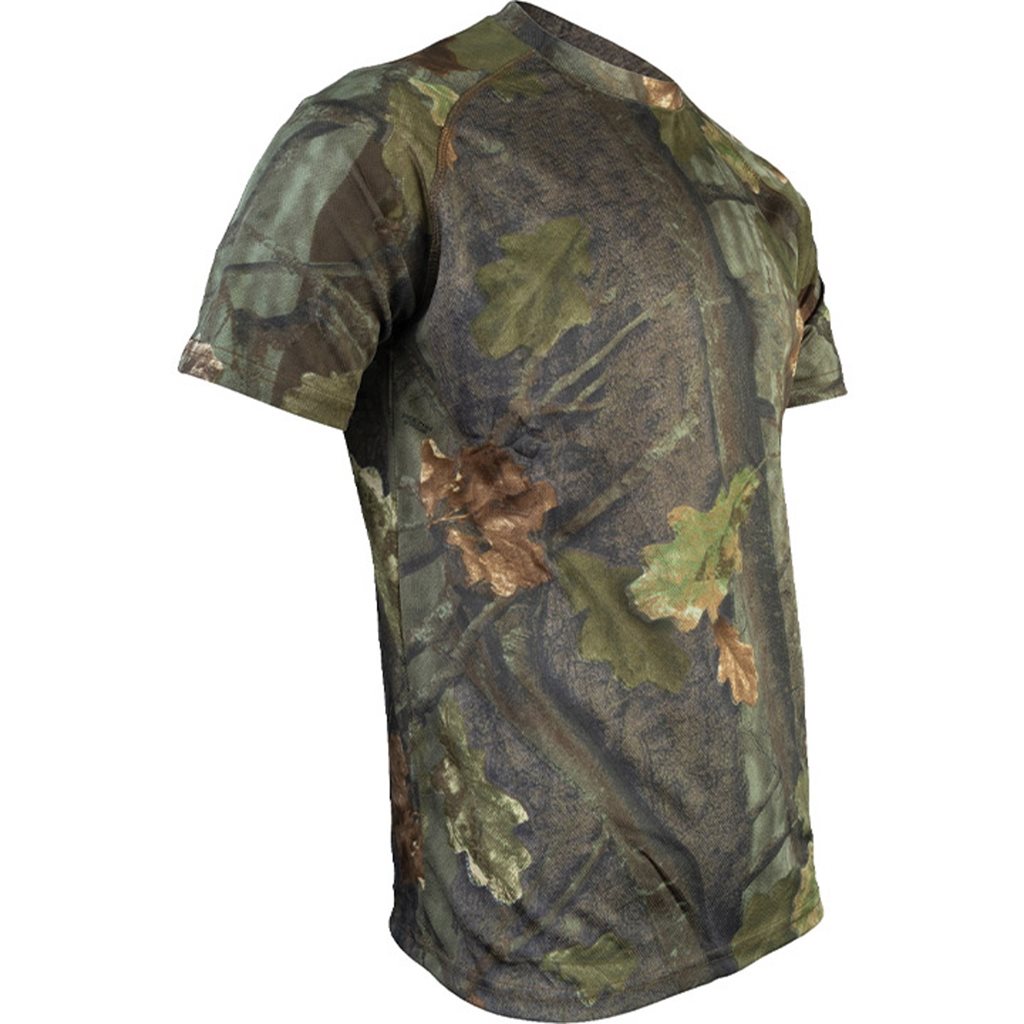 Camiseta de manga corta QUICK WICK con camuflaje EVO