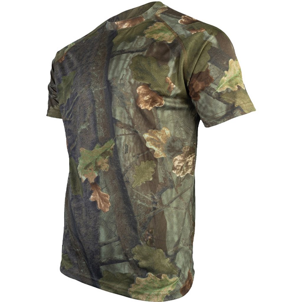 Camiseta de manga corta QUICK WICK con camuflaje EVO