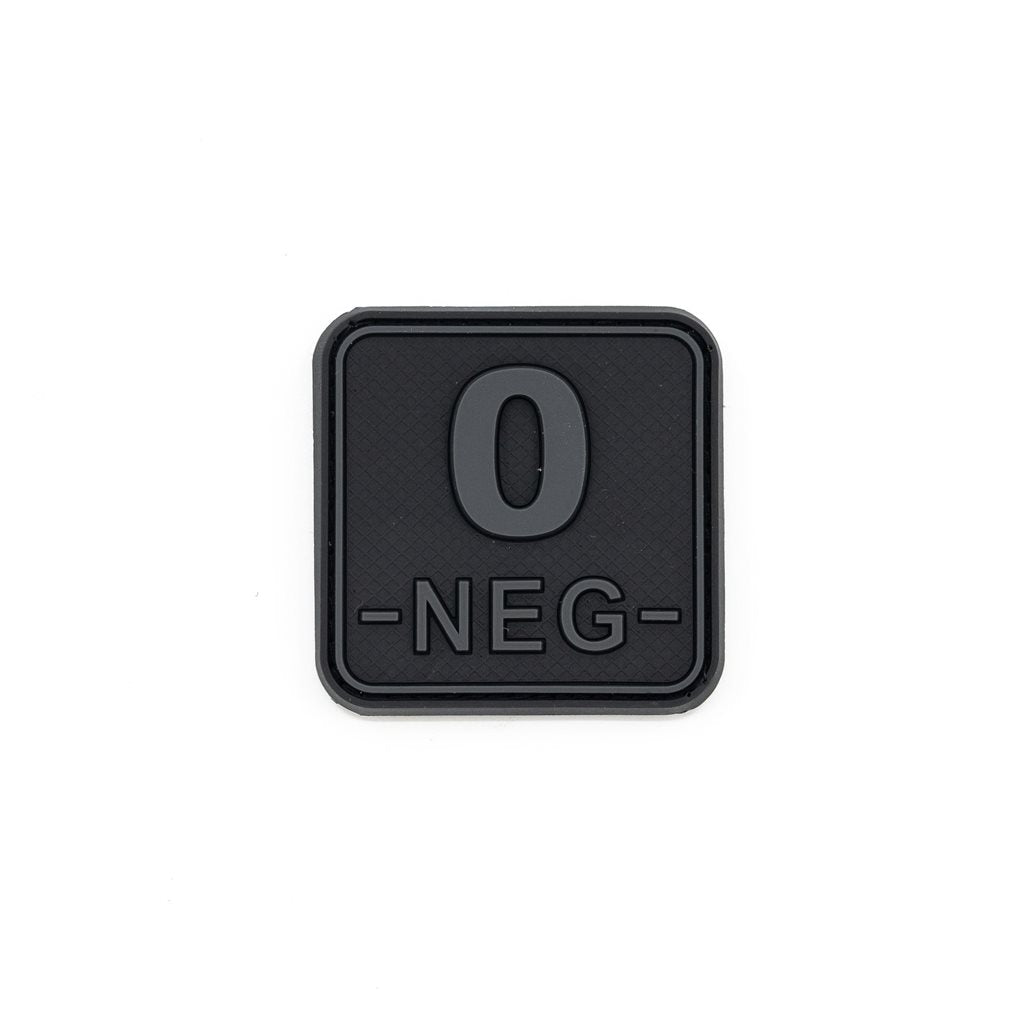 Parche velcro plástico Grupo 0- negro, 5×5 cm