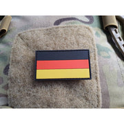 Parche plastico bandera de Alemania con velcro 5,5 x 3 cm