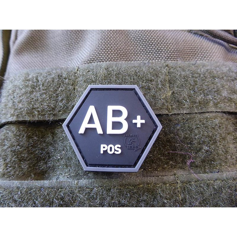 Parche plástico EMS SWAT negro con velcro trasero - JTG-H