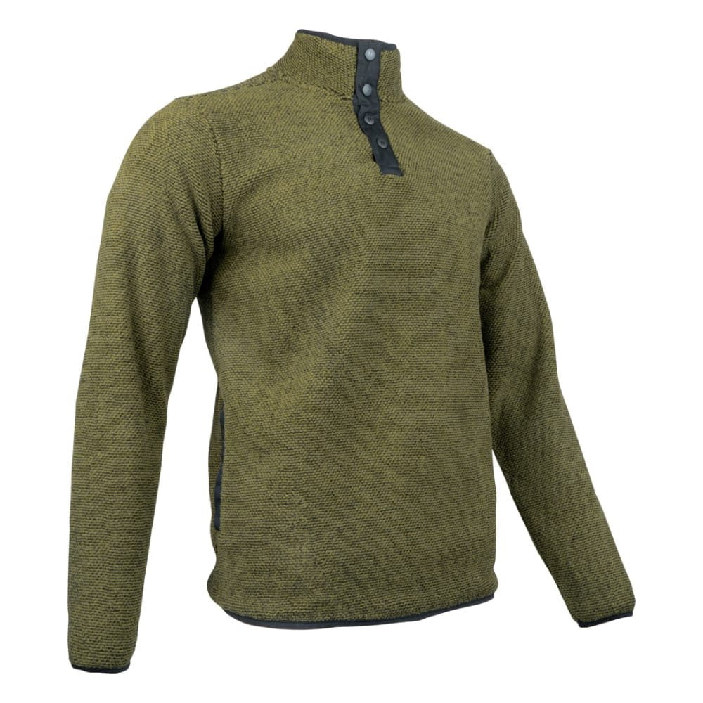 Sudadera ASHDOWN FLEECE verde sin capucha