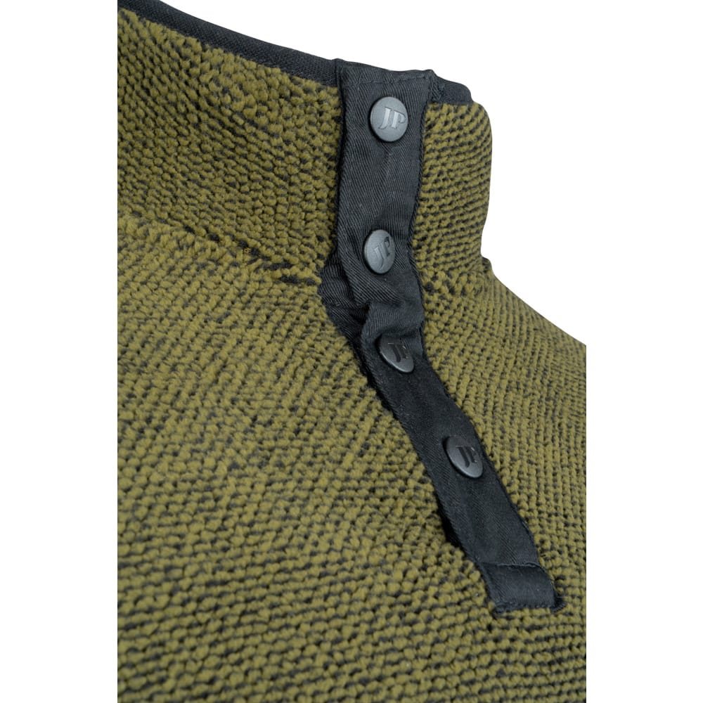 Sudadera ASHDOWN FLEECE verde sin capucha