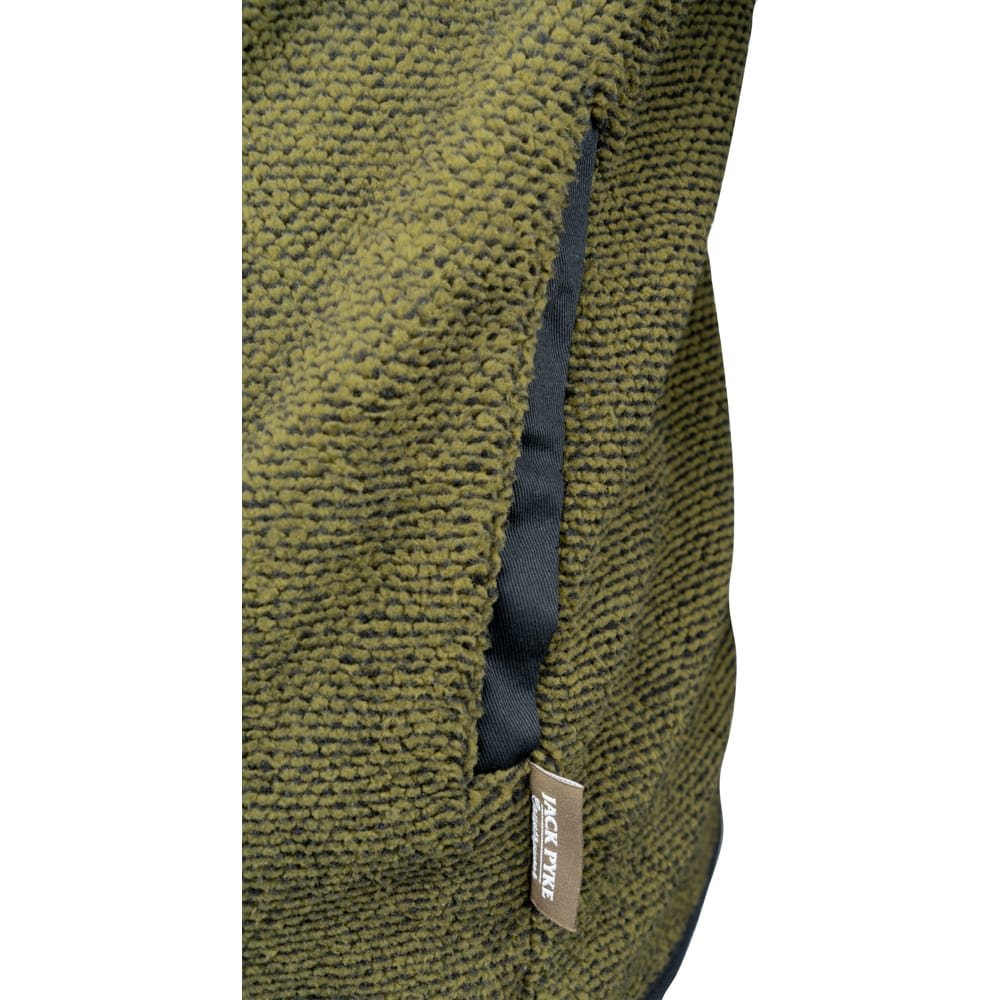 Sudadera ASHDOWN FLEECE verde sin capucha