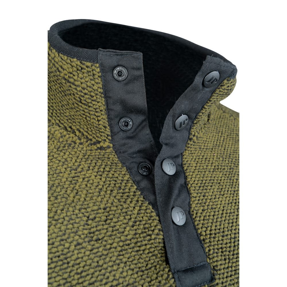 Sudadera ASHDOWN FLEECE verde sin capucha