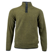 Sudadera ASHDOWN FLEECE verde sin capucha