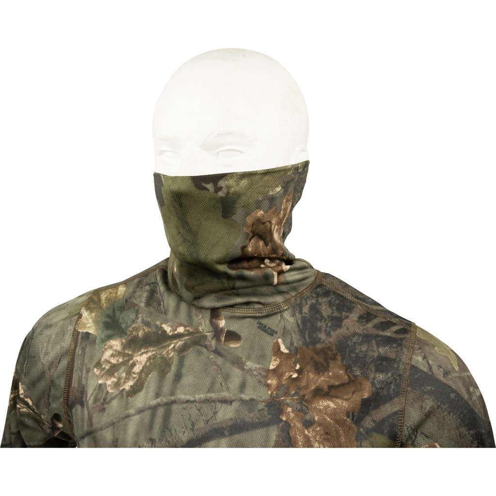 Camiseta rollneck de manga larga Mesh-Tech
