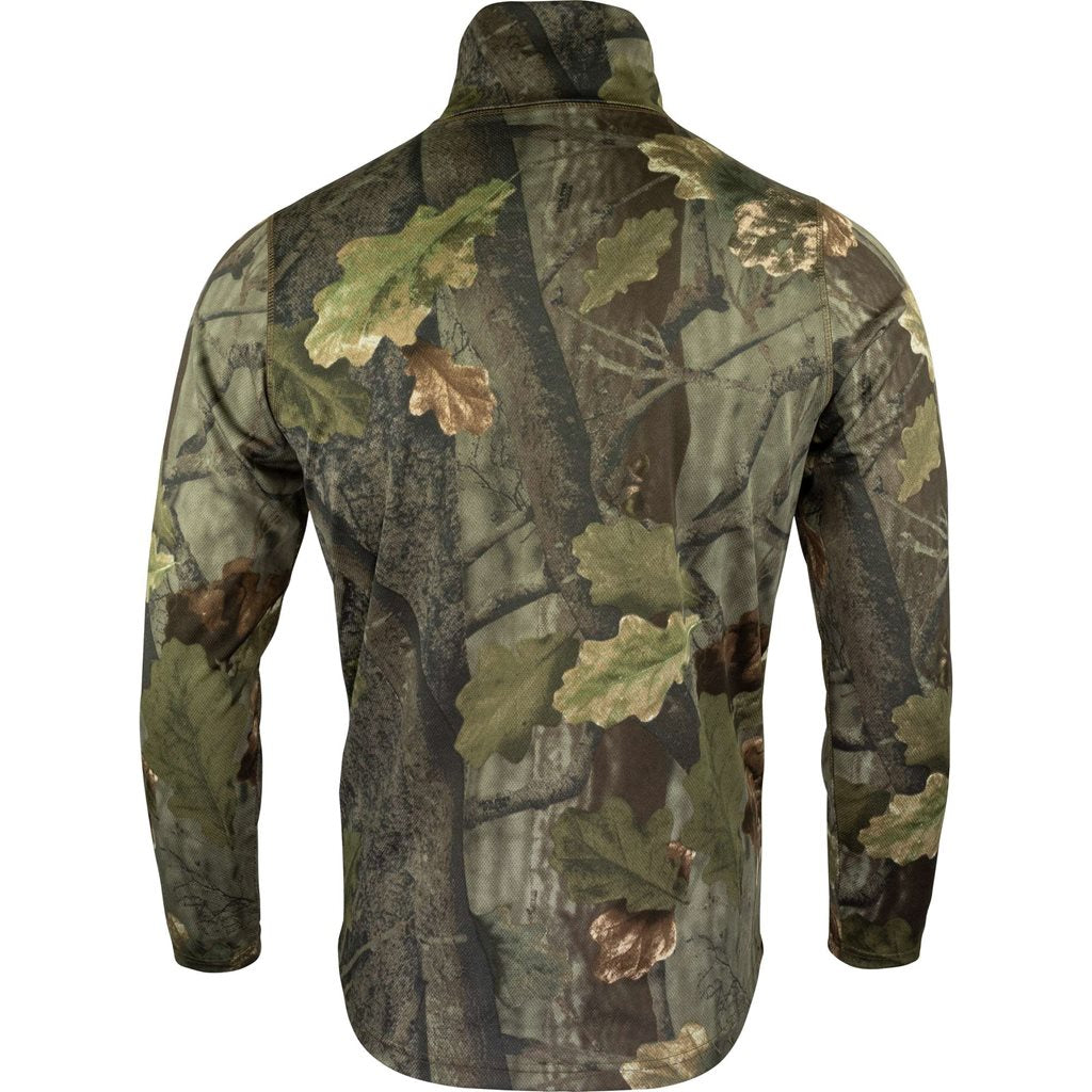 Camiseta rollneck de manga larga Mesh-Tech