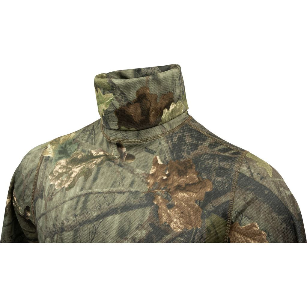 Camiseta rollneck de manga larga Mesh-Tech