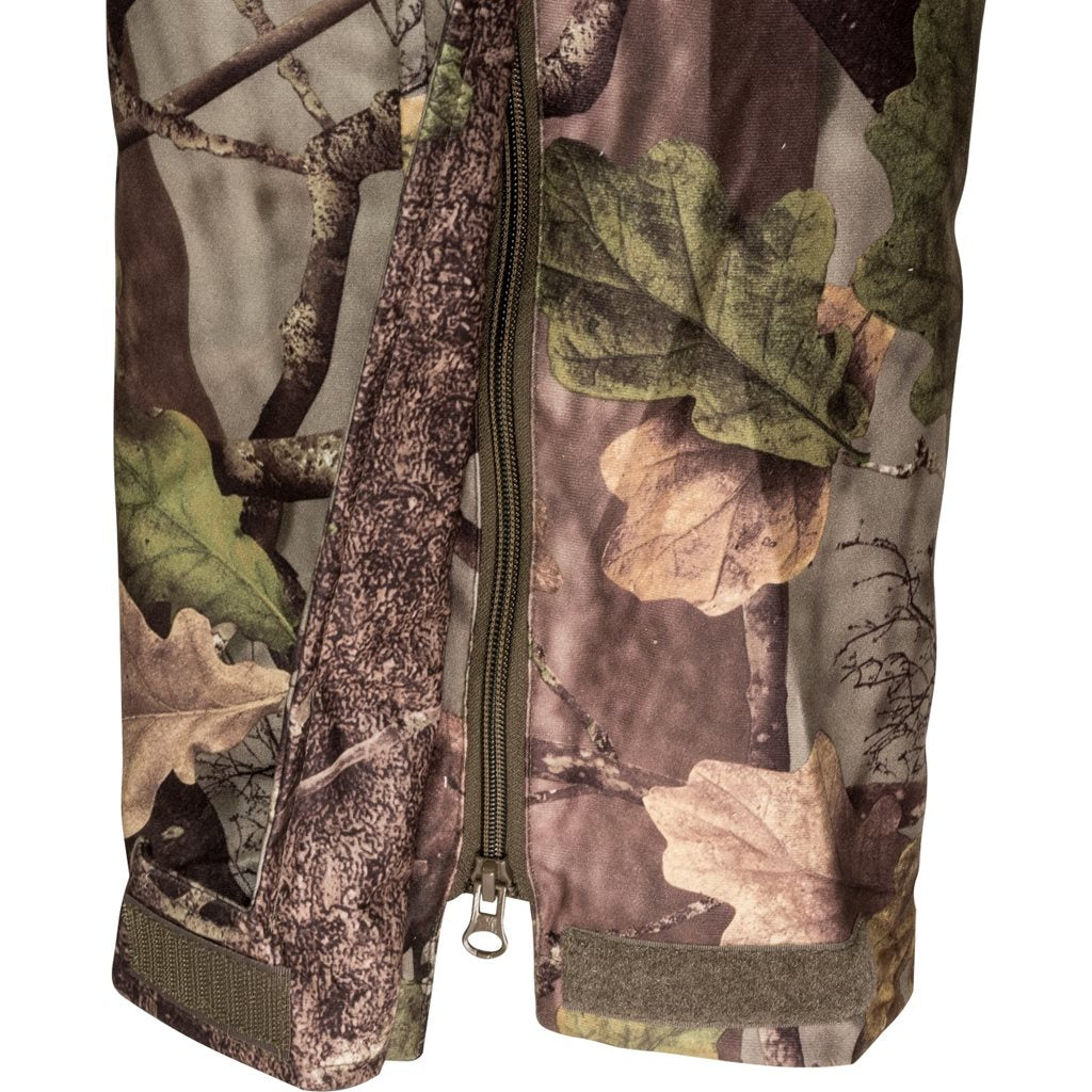 Pantalones HUNTER poliéster impermeables y térmicos con refuerzos y camuflaje