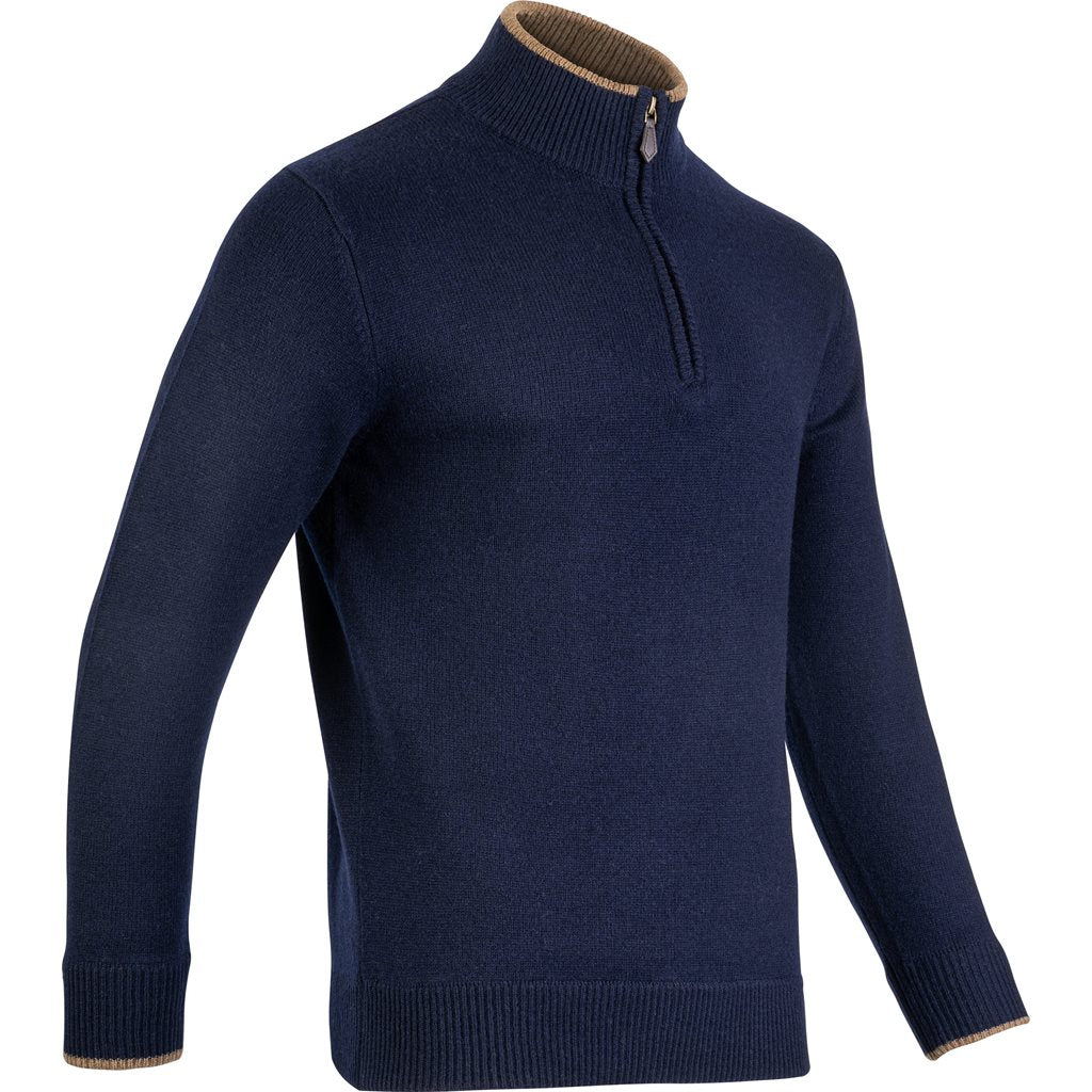 Jersey ASHCOMBE de JACK PYKE en 100% lana de cordero con cremallera