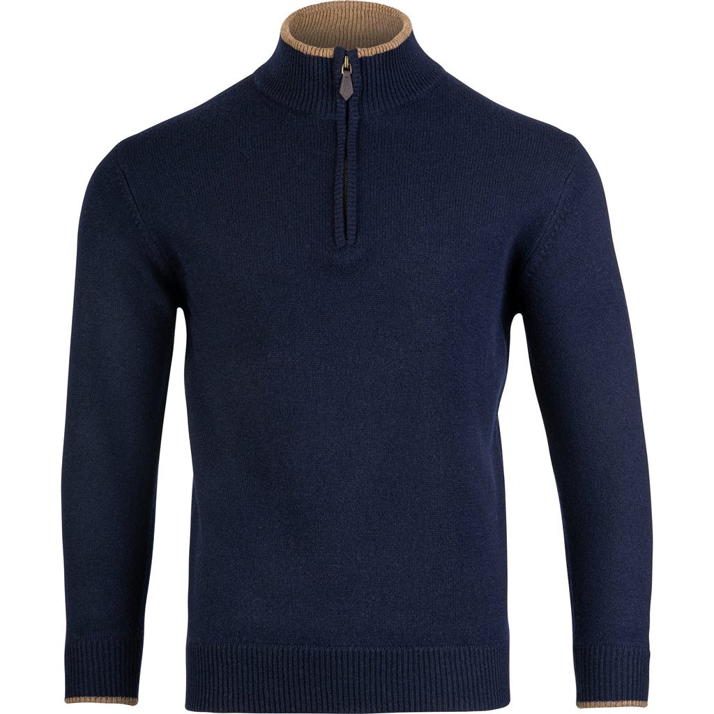 Jersey ASHCOMBE de JACK PYKE en 100% lana de cordero con cremallera