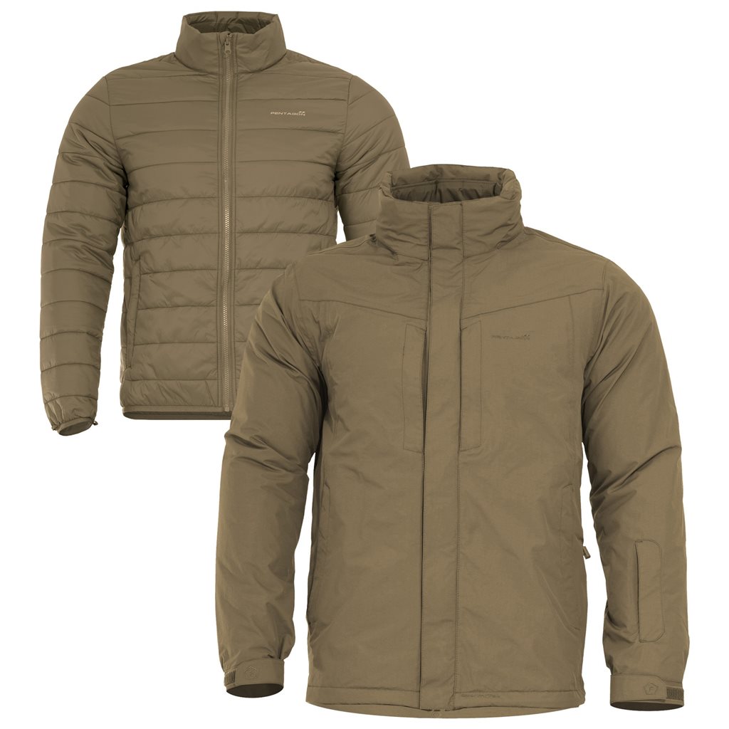 Parka GEN V3.0 Negra con forro aislante desmontable