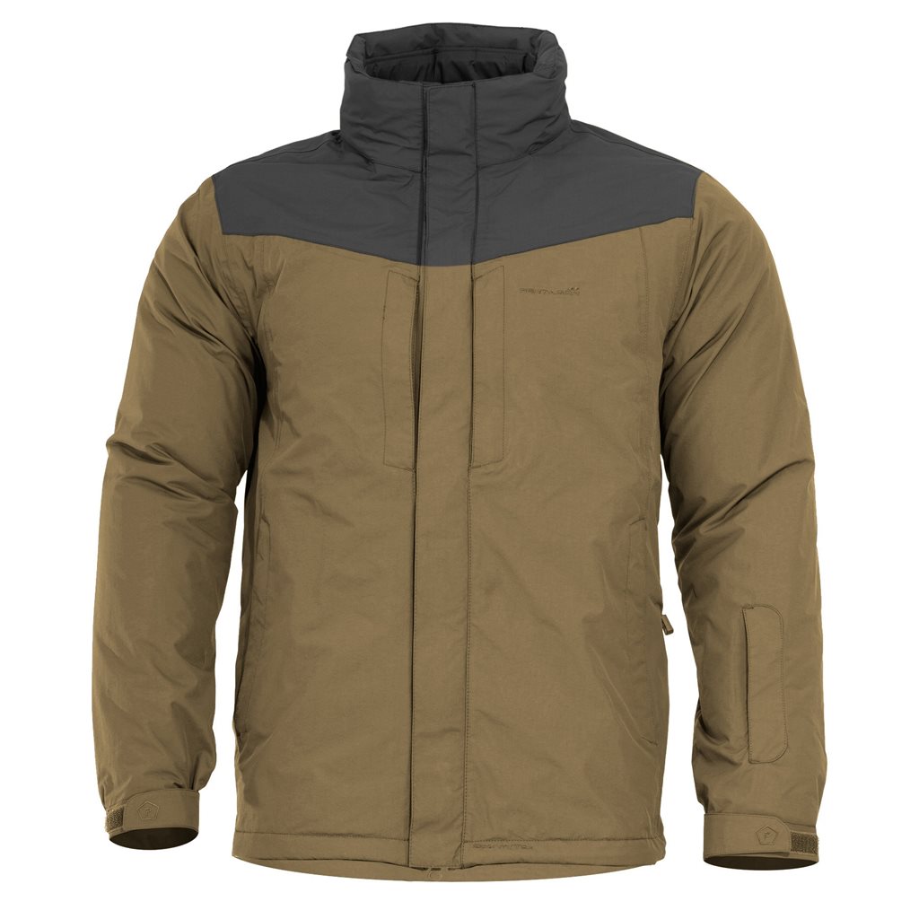 Parka GEN V3.0 Coyote/Negro, parka con forro térmico desmontable
