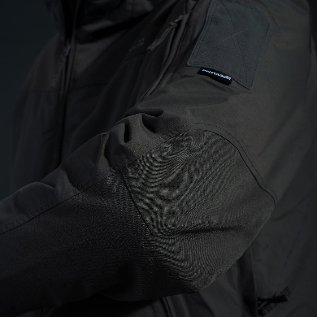 Parka LCP V2.0 Primaloft COYOTE, parka masculina acolchada color coyote vista frontal
