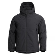 Parka LCP V2.0 Primaloft Negra, chaqueta térmica para hombre
