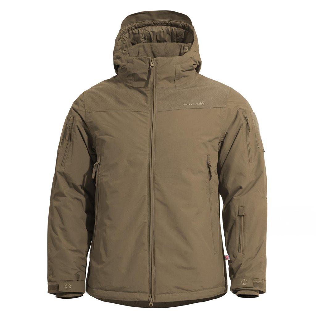 Chaqueta LCP V2.0 Primaloft® Coyote, parka térmica para hombre, vista frontal
