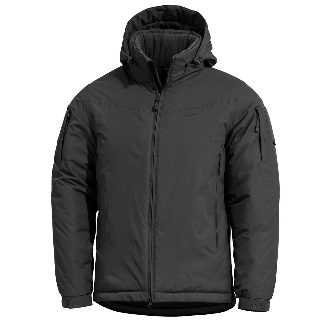 Chaqueta Logan Level 7 Extreme negra, 100% nylon