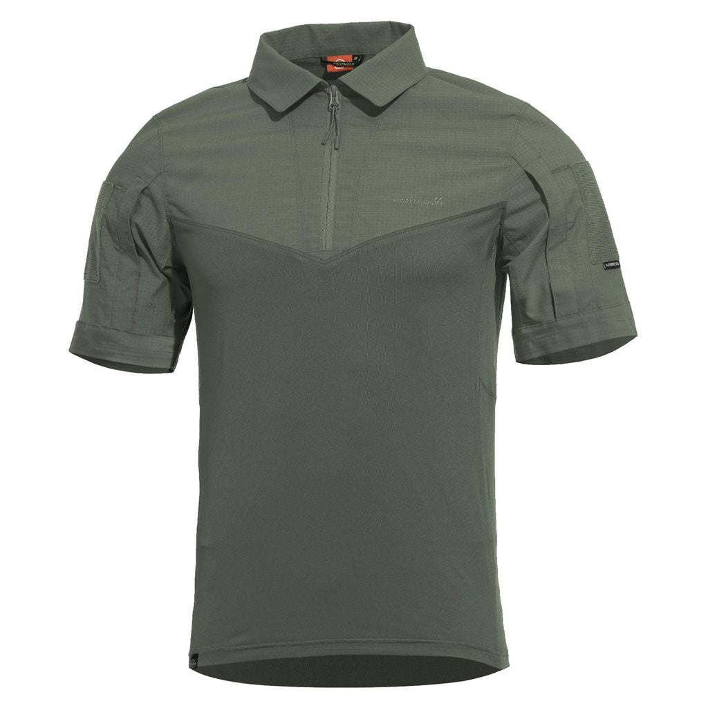 Camisa táctica RANGER manga corta verde
