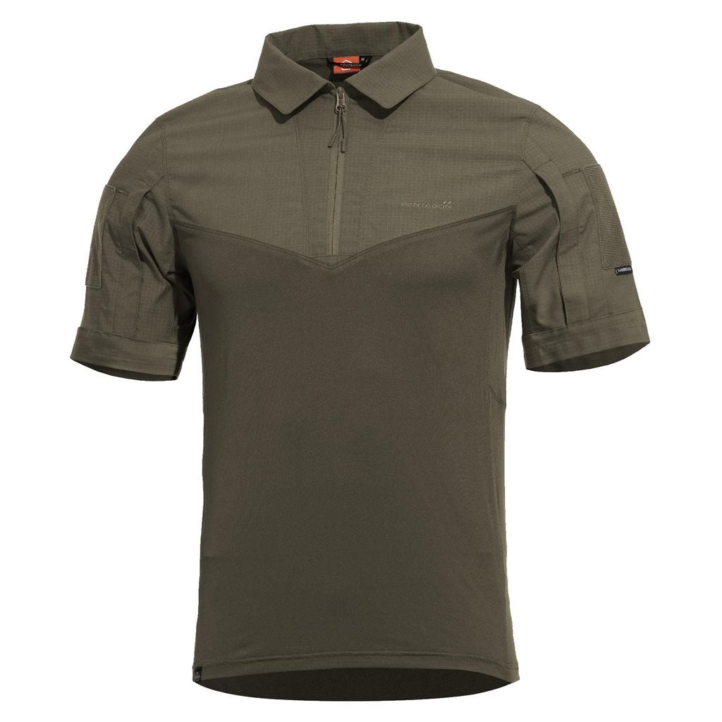 Camisa táctica RANGER de manga corta, transpirable
