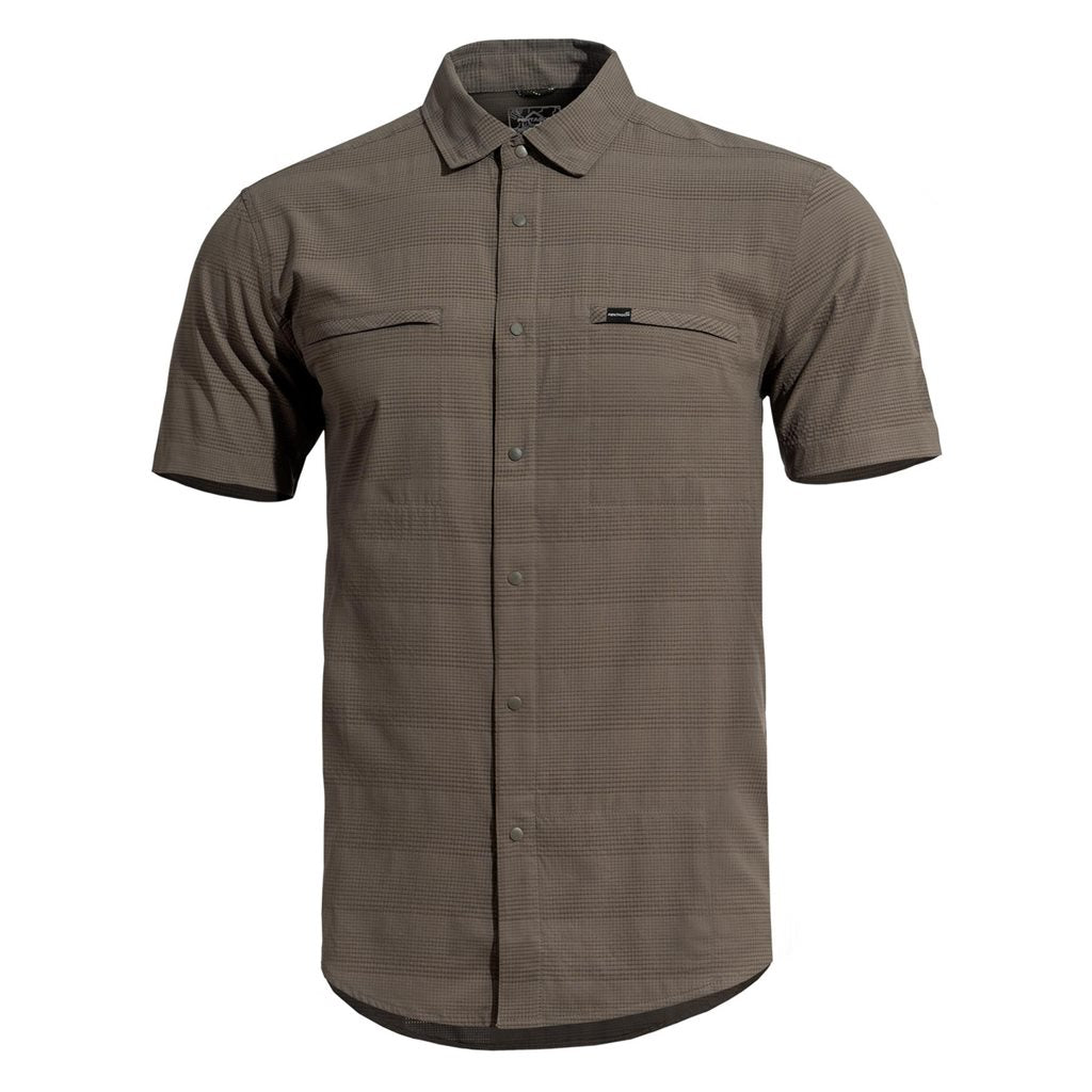 Camisa veraniega RIPPLE SUNPROOF en tejido ligero elastico Oeko-Tex 100 con proteccion UPF 50+