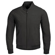 Chaqueta de aviador M.A.P1 negra con cierre de cremallera (imagen frontal)
