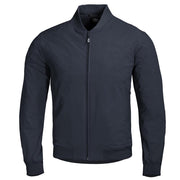 Chaqueta aviador M.A.P1 Midnight Blue con cierre de cremallera, vista frontal