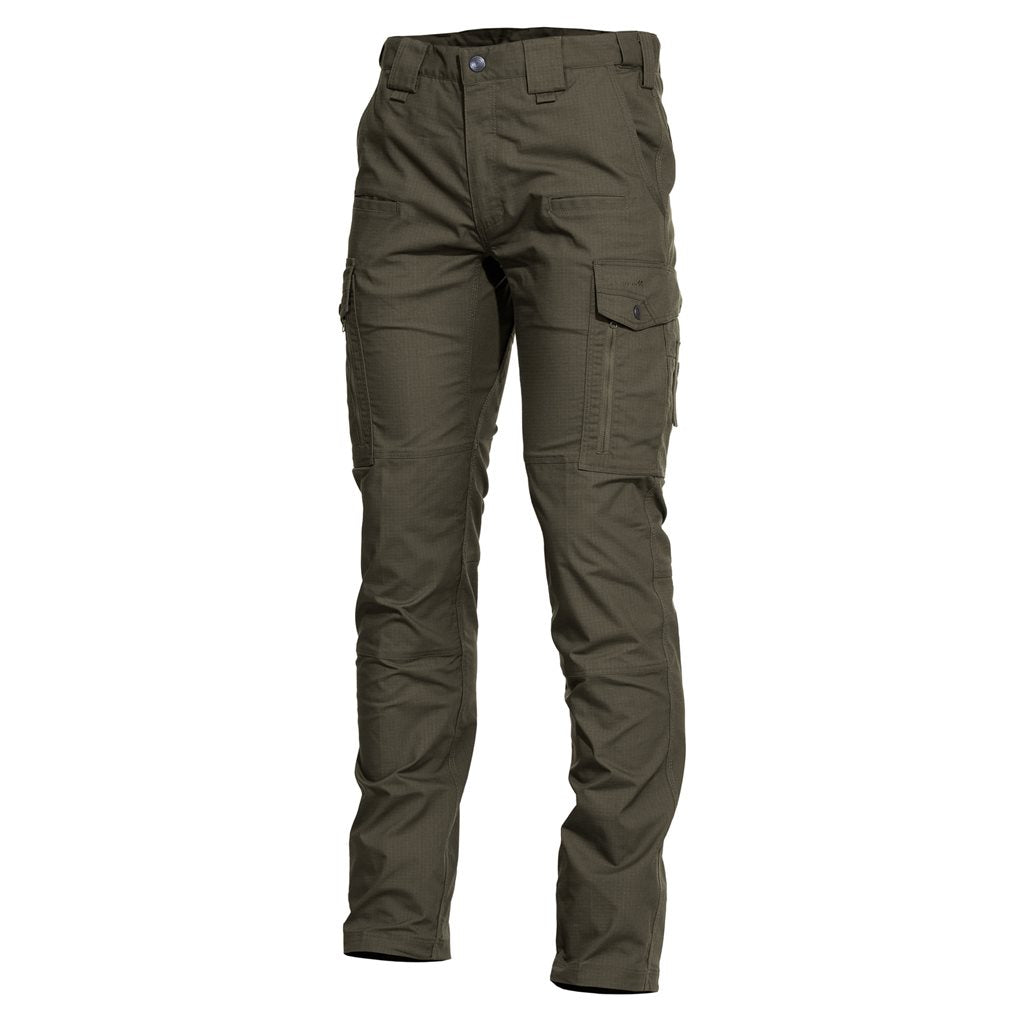 Pantalones tácticos RANGER 2.0, detalle del diseño y bolsillos
