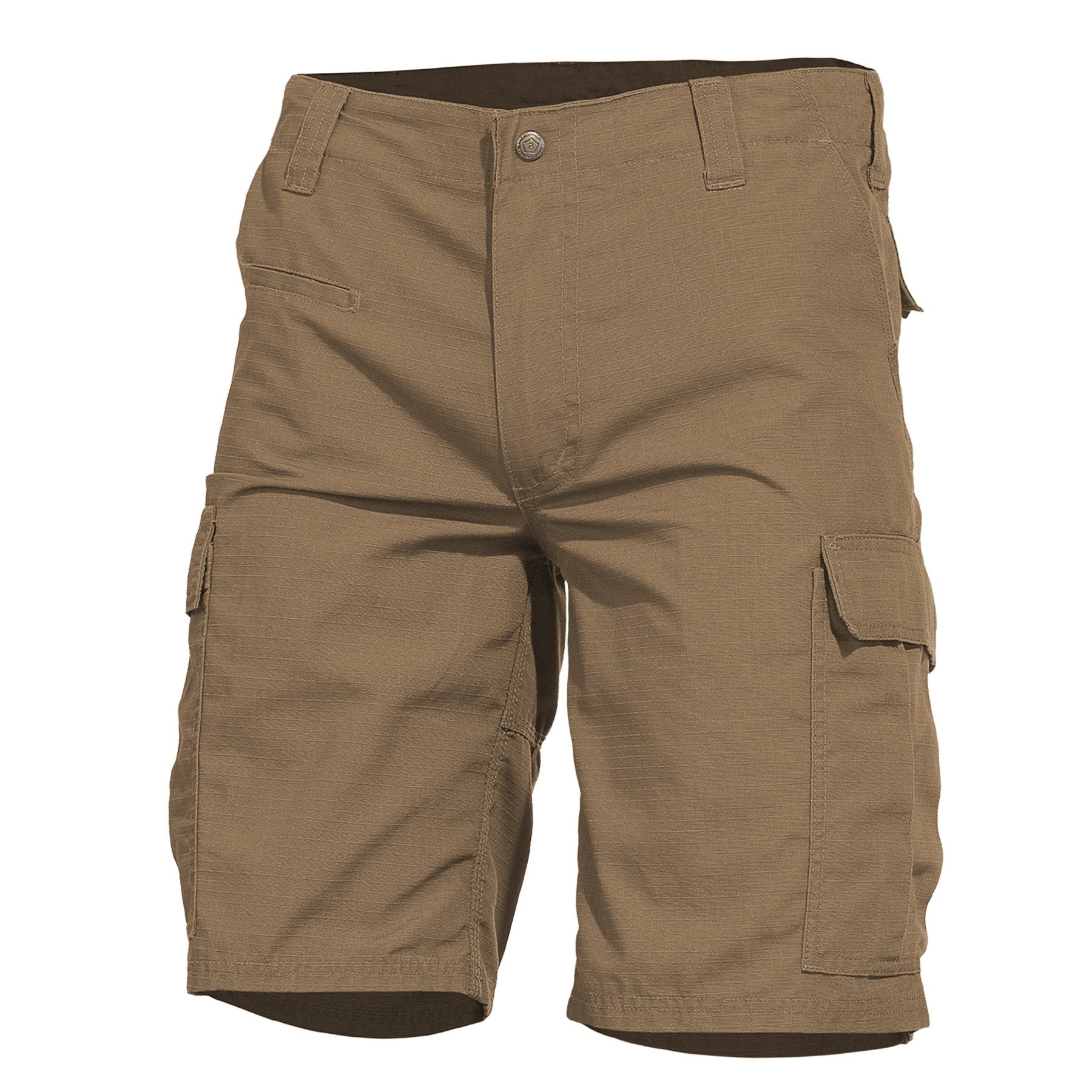 Pantalones cortos BDU 2.0 rip-stop color coyote, triple costura