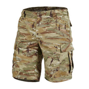 Pantalones cortos BDU 2.0 PentaCamo rip-stop, secado rápido y costuras triples
