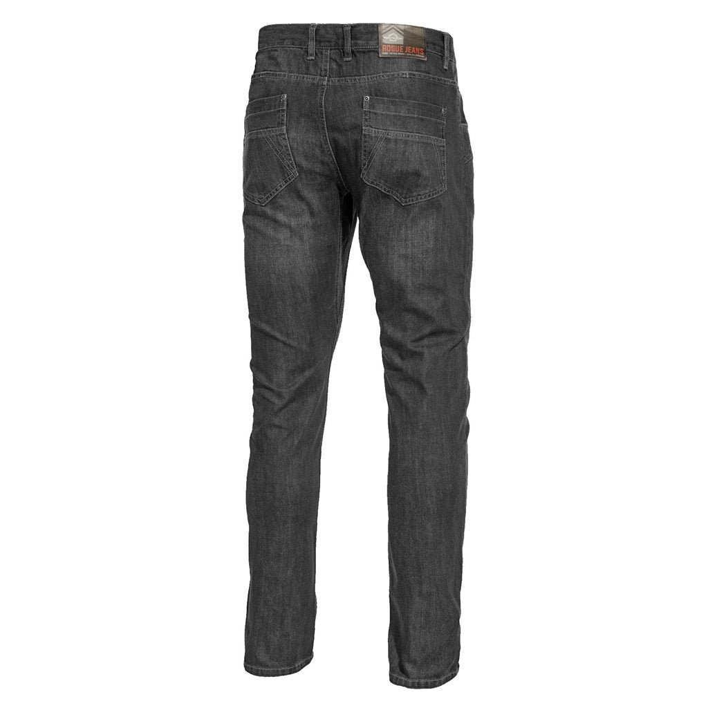 Pantalones tácticos ROGUE Jeans negros - vista frontal