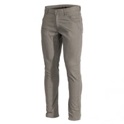 Pantalones tácticos ROGUE HERO grises PENTAGON con acabado stone wash y múltiples bolsillos