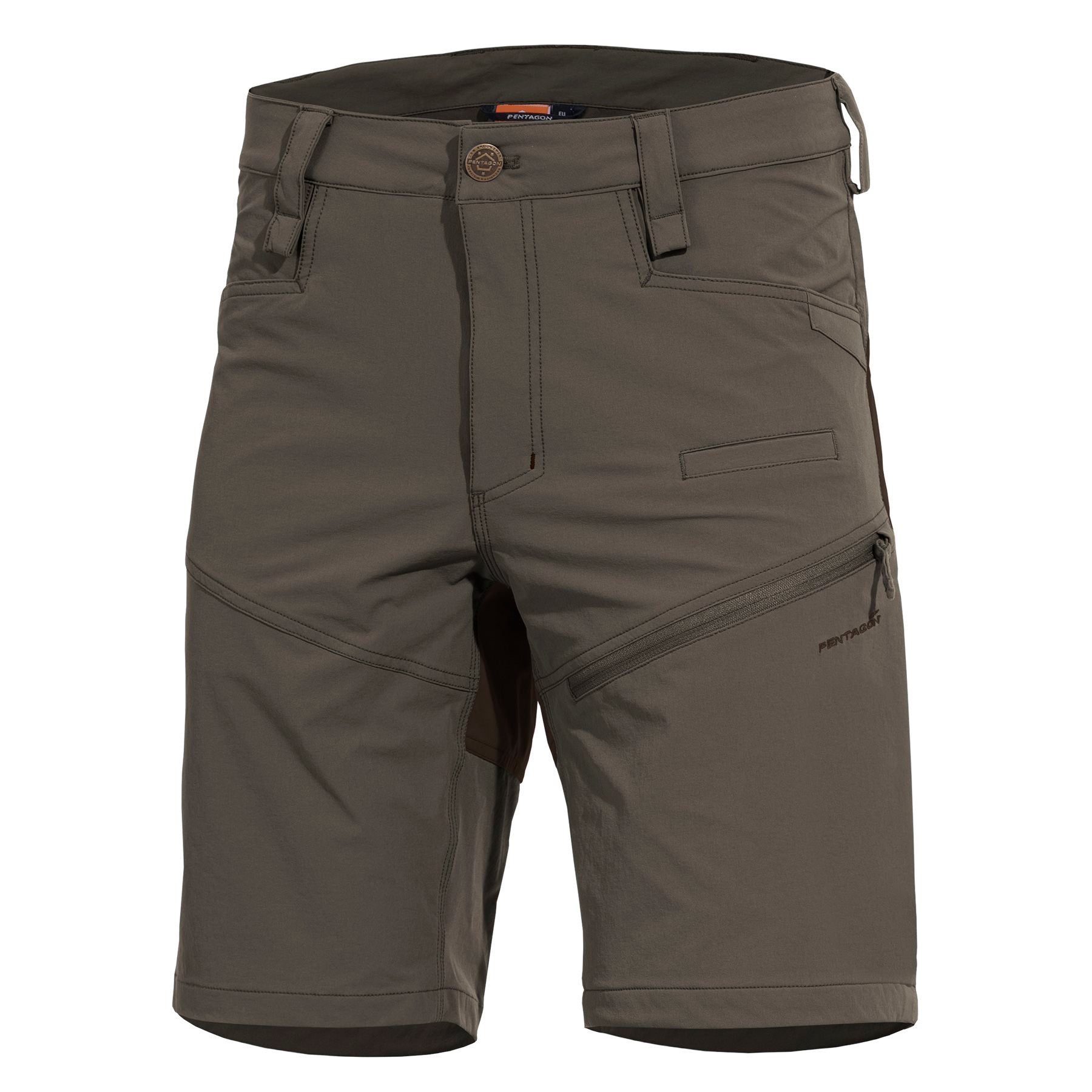 Pantalones cortos RENEGADE SAVANNA de PENTAGON TACTICAL - 7 bolsillos y costuras reforzadas