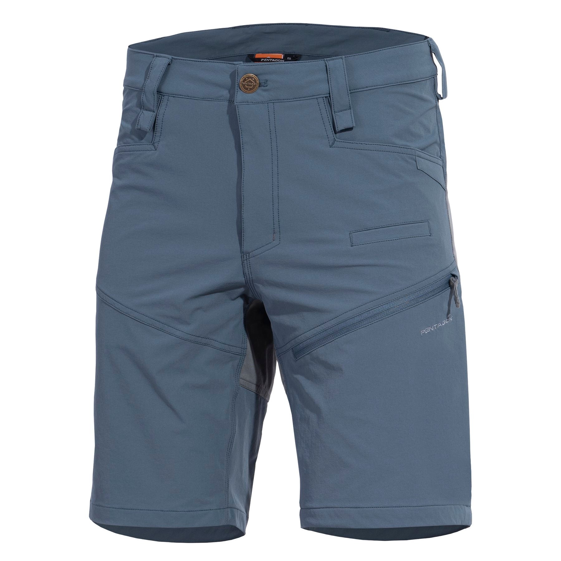 Pantalones cortos Renegade Savanna azul/gris Pentagon Tactical - 7 bolsillos, triple costura