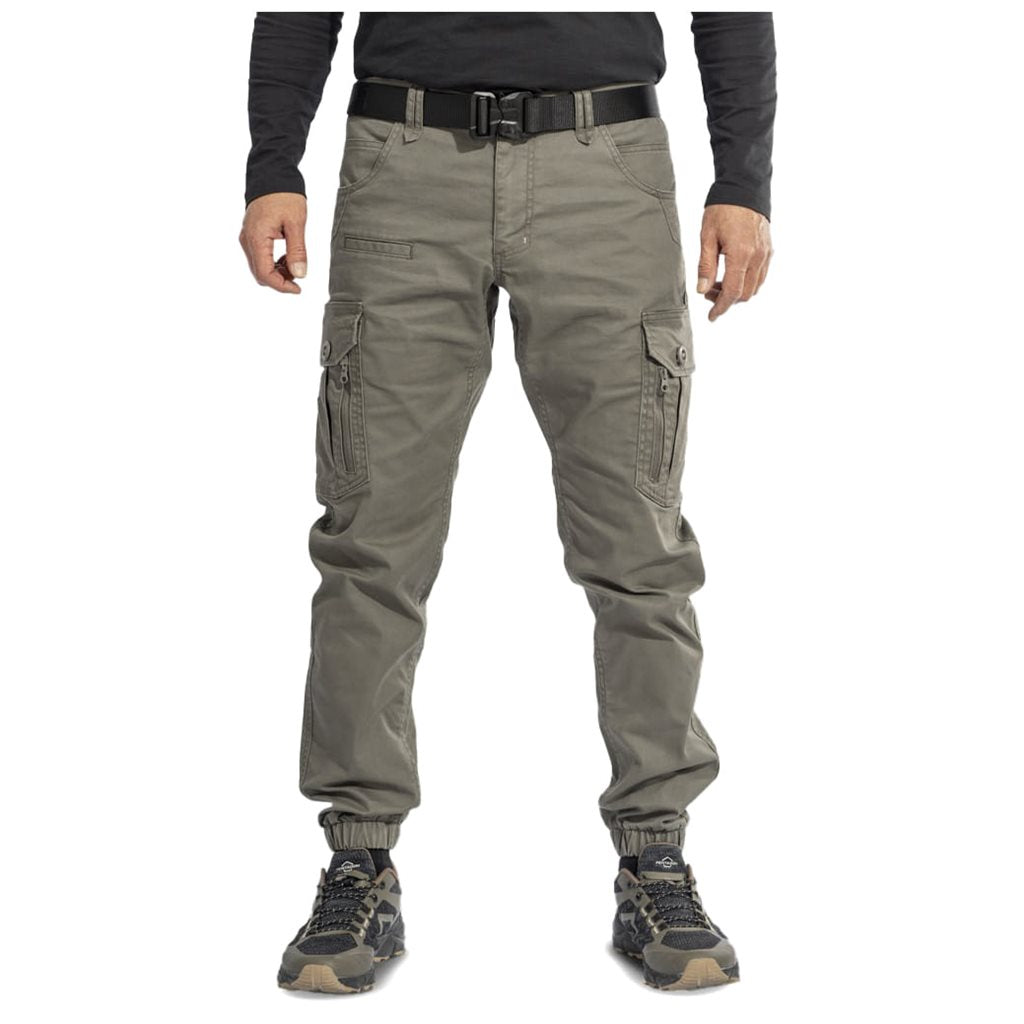 Pantalones tácticos INVICTUS en tejido elástico bidireccional (65% algodón, 35% poliéster)