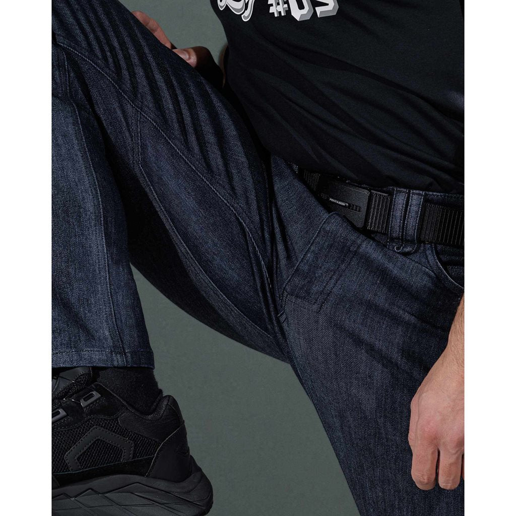 Pantalones tácticos vaqueros JASON azul oscuro