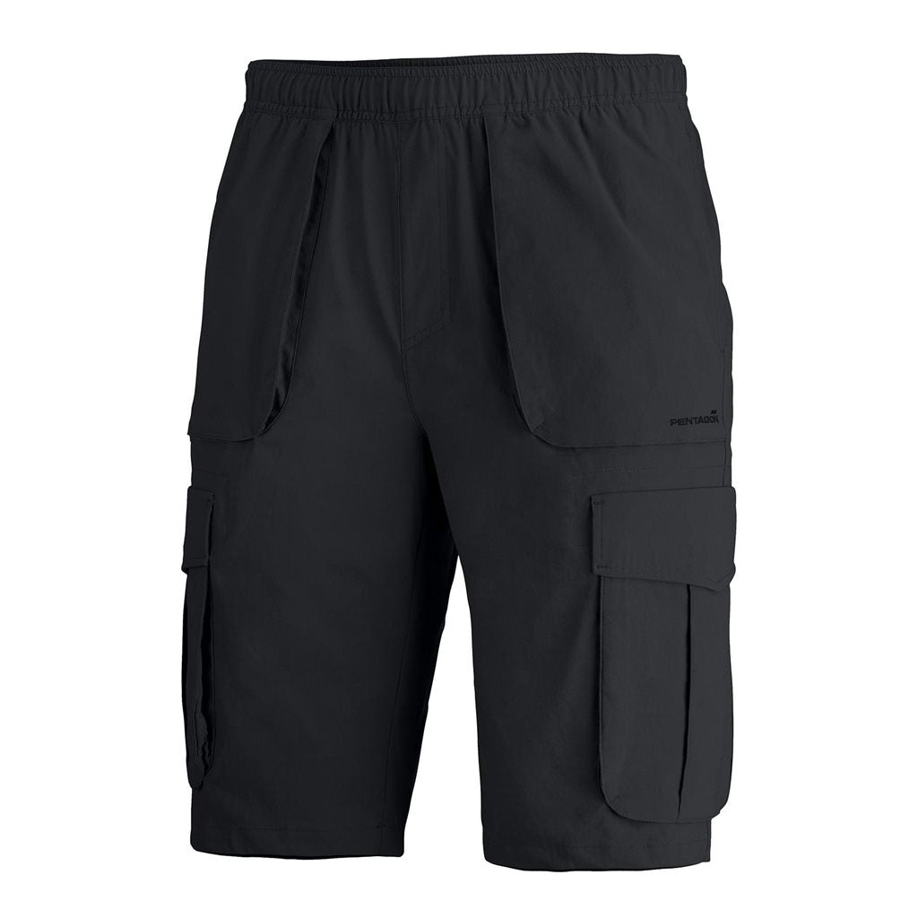Pantalones cortos funcionales ARDEN negros K05075-01