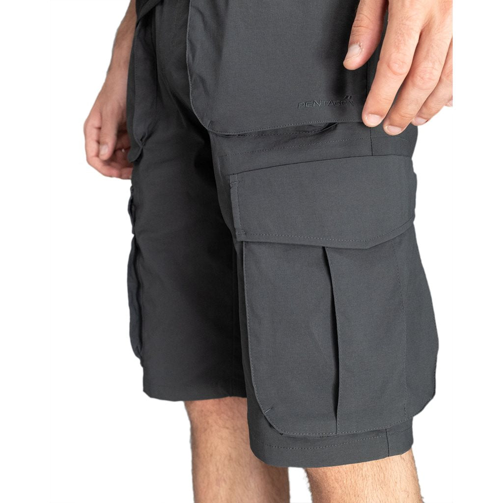 Pantalones cortos funcionales ARDEN gris (K05075-139)
