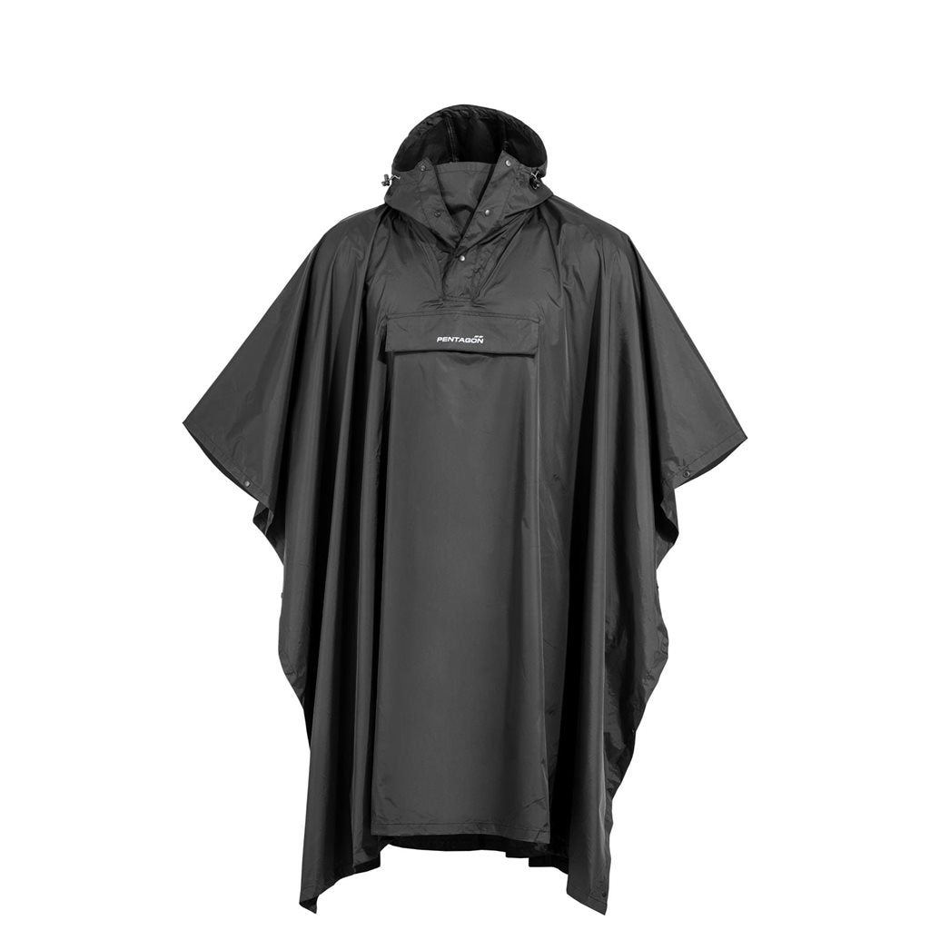 Imagen del poncho impermeable Cloudburst negro