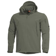 Chaqueta softshell ARTAXES con capucha ajustable y forro polar