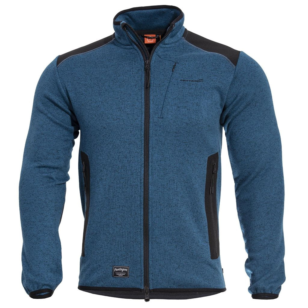 Chaqueta AMOR FLEECE forro polar suave con 3 bolsillos y refuerzos en codos y hombros