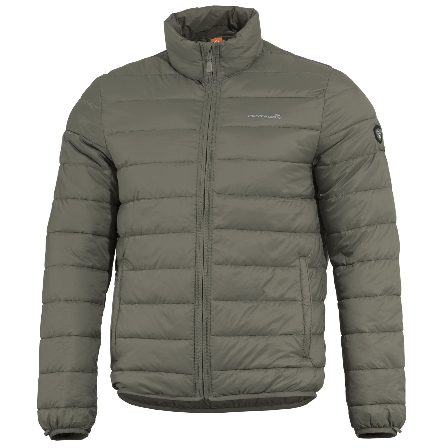 Chaqueta NUCLEUS acolchada ligera con cierre central y cuatro bolsillos, fibra sedosa 80 g/m2